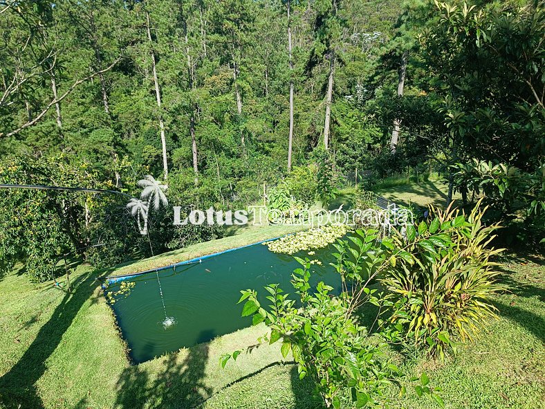 Chácara com Jacuzzi e piscina aquecida LT0037