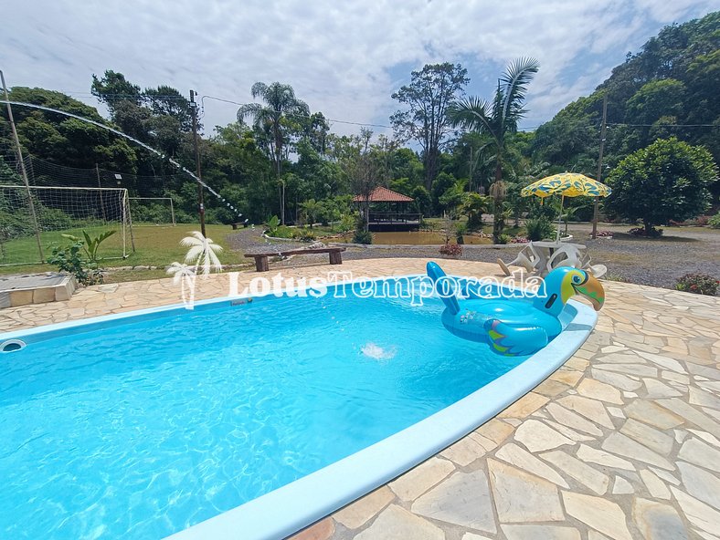 Rancho para eventos e lazer perto de SP LT0030