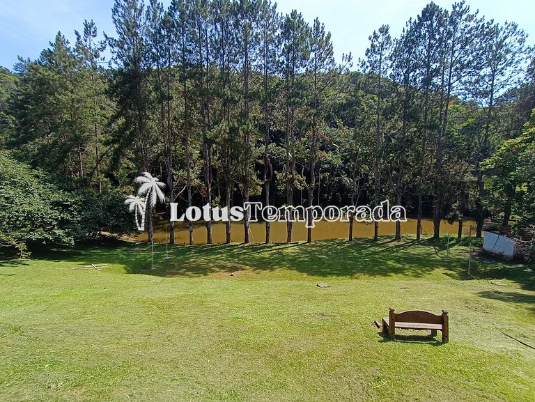 Sitio com 06 dormitórios e piscina aquecida LT0013